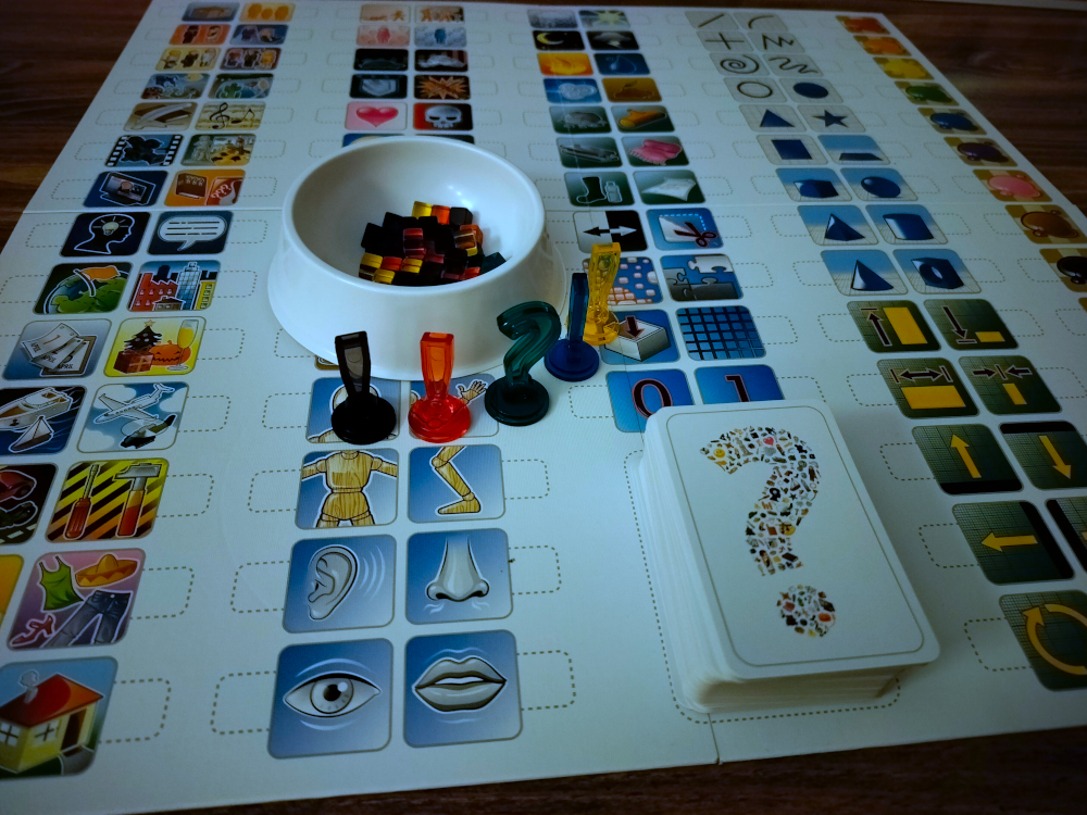 Equipment for the game Concept.